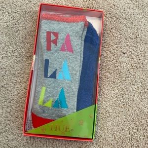 Fa la la hue socks